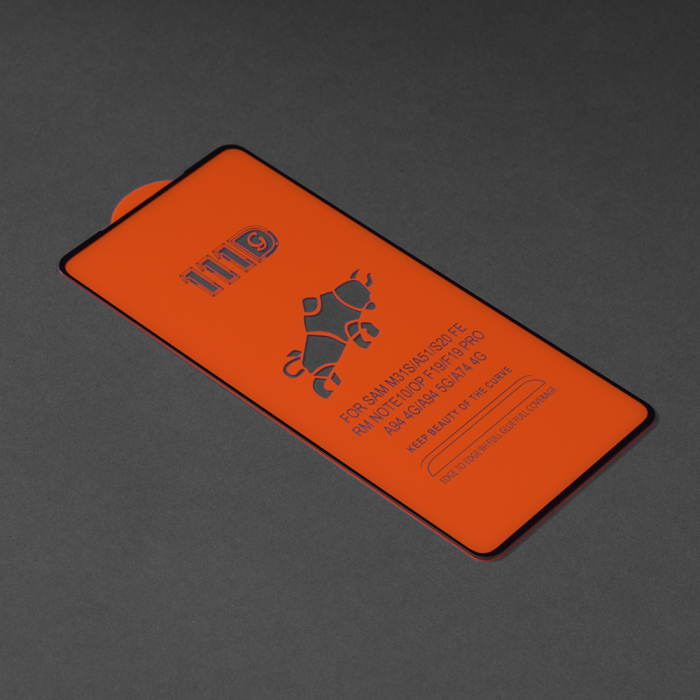 Folie sticla Full Glue 111D pentru Samsung Galaxy A52 5G, Negru [2]