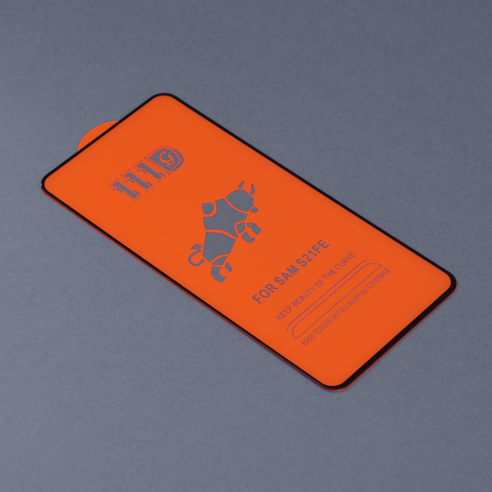 Folie sticla Full Glue 111D pentru Samsung Galaxy S21 FE, Negru [2]