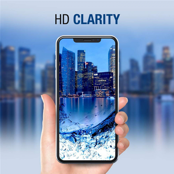 Folie sticla Huawei Nova 5T, Lito Full Glue Full Screen, Negru [6]