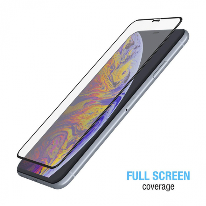 Folie sticla Huawei Nova 5T, Lito Full Glue Full Screen, Negru [5]