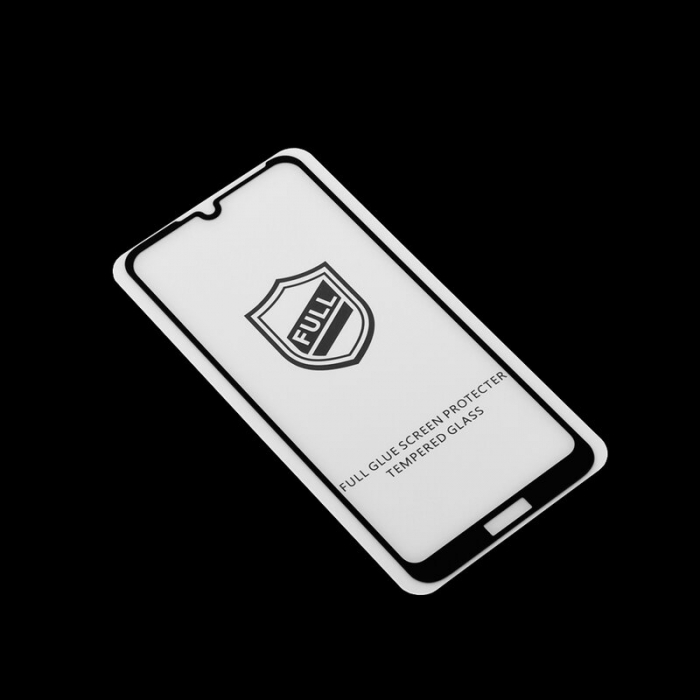 Folie sticla Huawei Y6 2019, Lito Full Glue Full Screen, Negru [3]