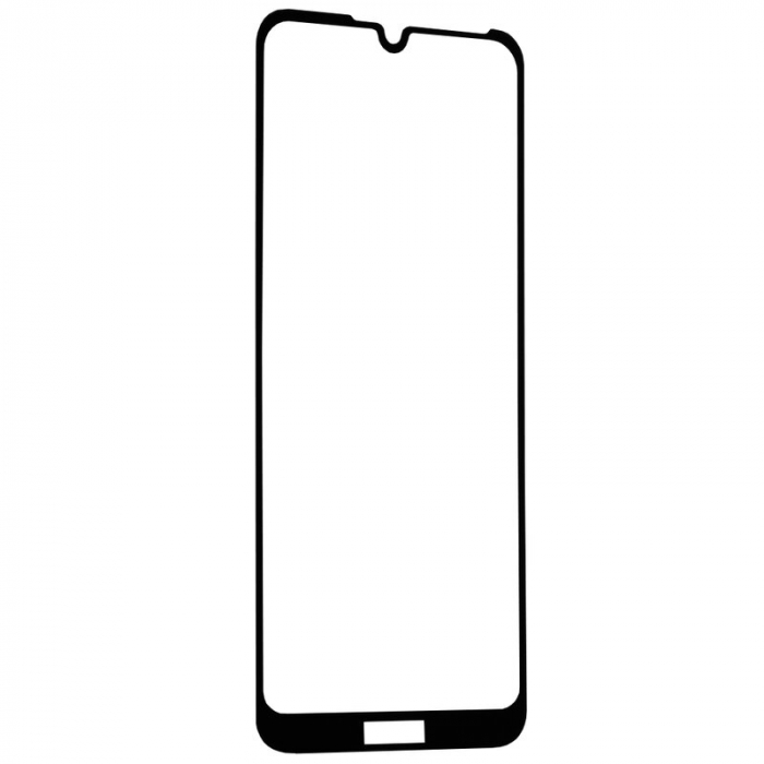 Folie sticla Huawei Y6 2019, Lito Full Glue Full Screen, Negru [2]