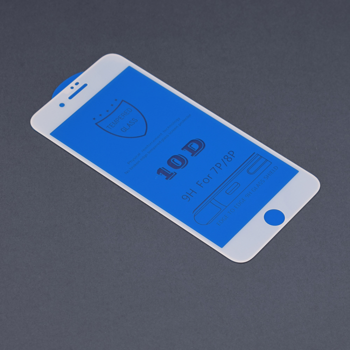 Folie sticla iPhone 7 Plus / 8 Plus, Dux Ducis Tempered Glass, Negru [2]