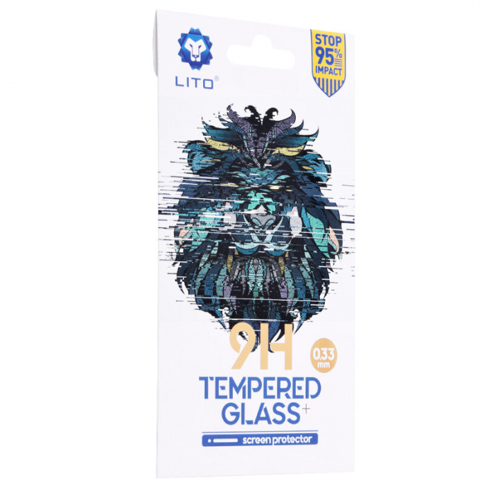 Folie sticla Samsung Galaxy A32 4G, Lito Tempered Glass, Transparenta [3]