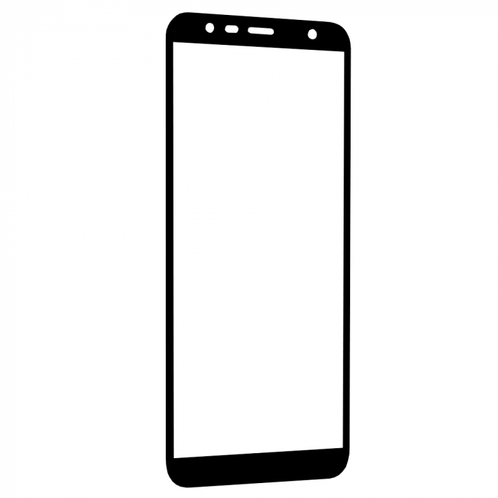 Folie sticla Samsung Galaxy J4 Plus (2018) / J6 Plus (2018), Lito Full Glue Full Screen, Negru [2]