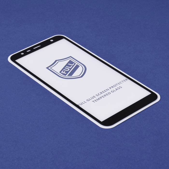 Folie sticla Samsung Galaxy J4 Plus (2018) / J6 Plus (2018), Lito Full Glue Full Screen, Negru [3]