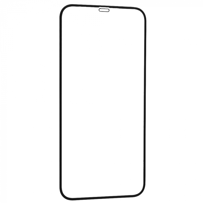 Folie sticla securizata iPhone 12 Pro Max, Mocolo 3D Full Glue, Negru [3]