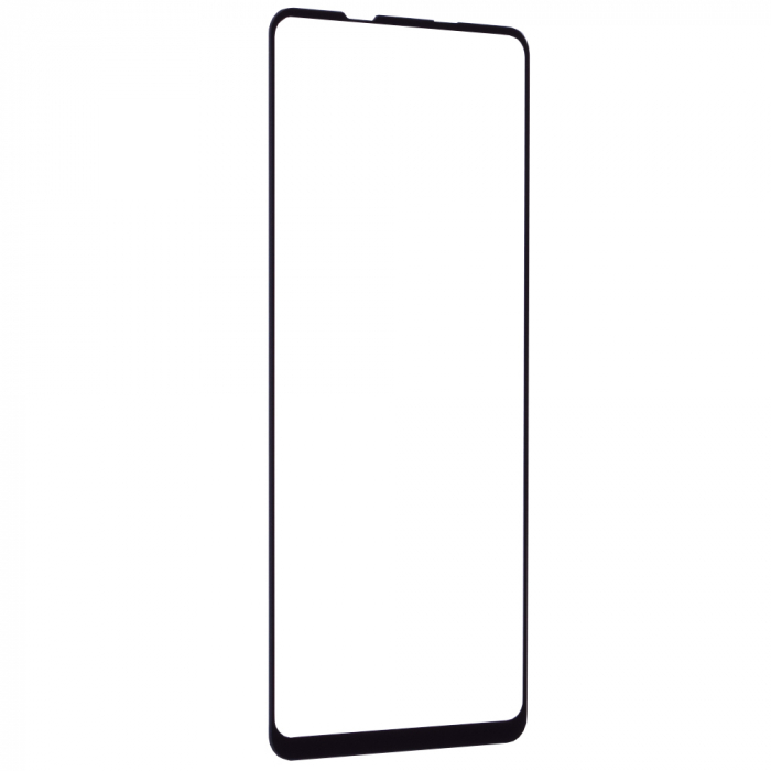 Folie sticla securizata Samsung Galaxy A21s, Mocolo 3D Full Glue, Negru [2]