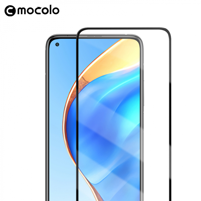 Folie sticla securizata Xiaomi Mi 10T / Mi 10T Pro, Mocolo 3D Full Glue, Negru [4]