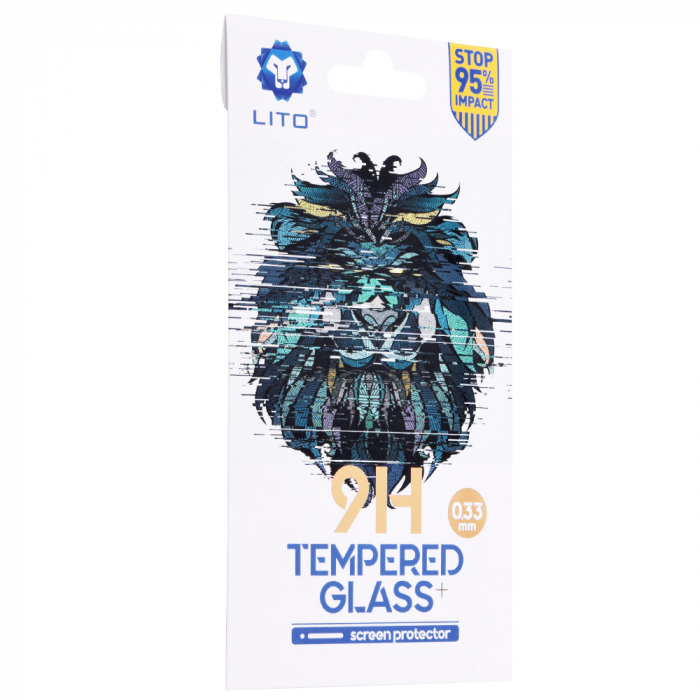 Folie sticla Xiaomi Mi 11 Lite, Lito Tempered Glass, Transparenta [3]