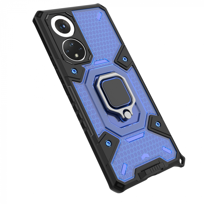 Husa antisoc Huawei Nova 9 / Honor 50, Honeycomb Armor, Blue [2]