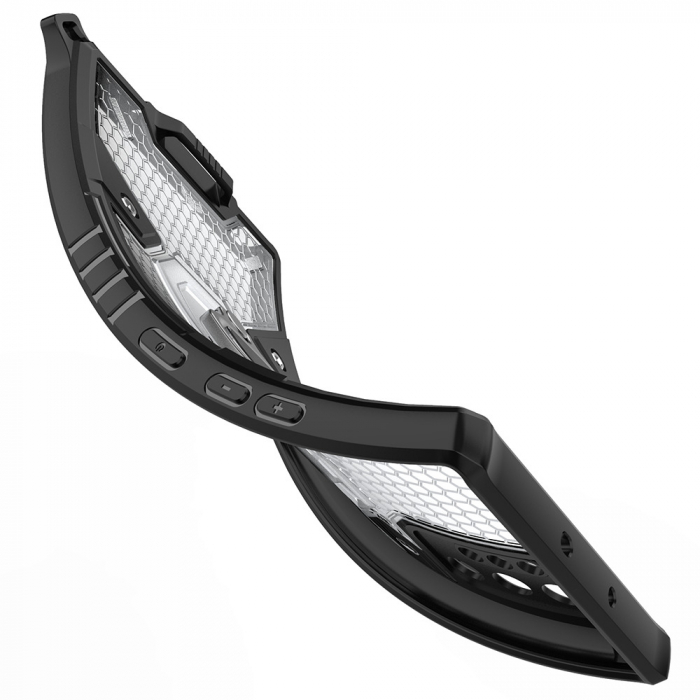 Husa antisoc Samsung Galaxy Note 10 Plus, Honeycomb Armor, Negru [4]