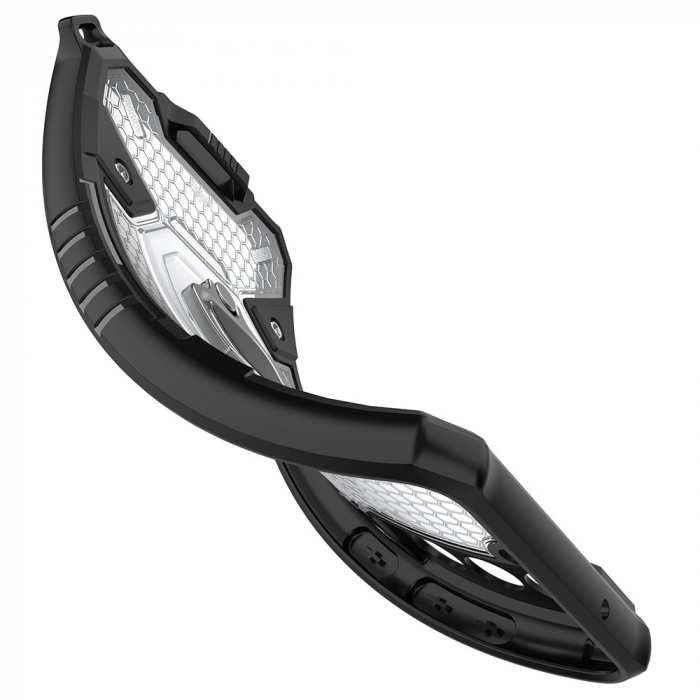 Husa antisoc Samsung Galaxy S21 Plus, Honeycomb Armor, Albastru [4]