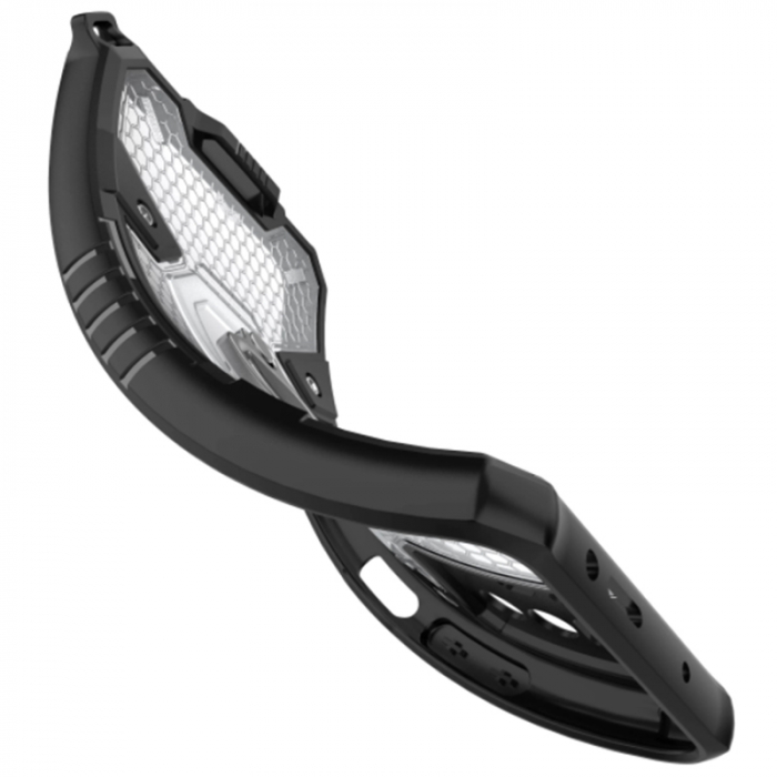 Husa antisoc Xiaomi Poco M3 Pro, Honeycomb Armor, Negru [3]