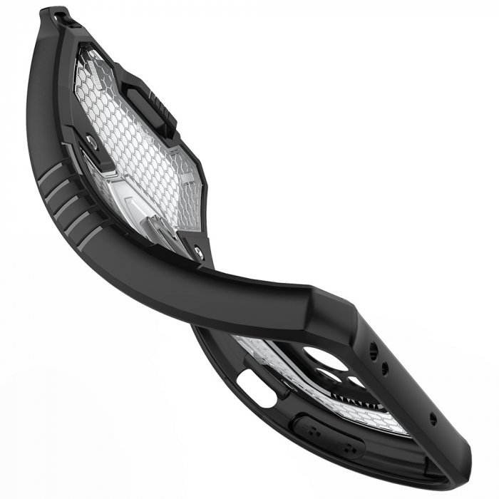 Husa antisoc Xiaomi Poco X3 NFC, Honeycomb Armor, Negru [4]