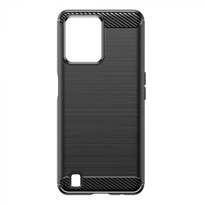 Husa Carbon Silicone pentru Realme C31, Negru [4]