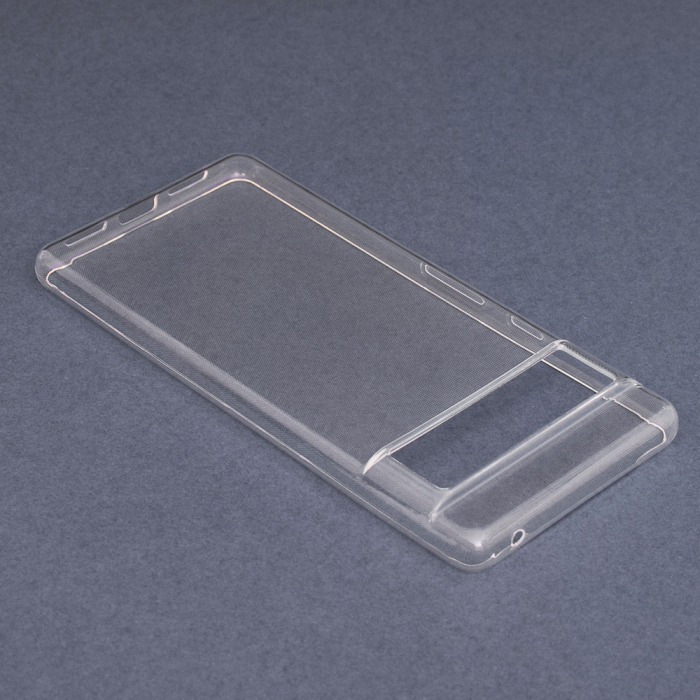 Husa Clear Silicone pentru Google Pixel 7, Transparent [3]
