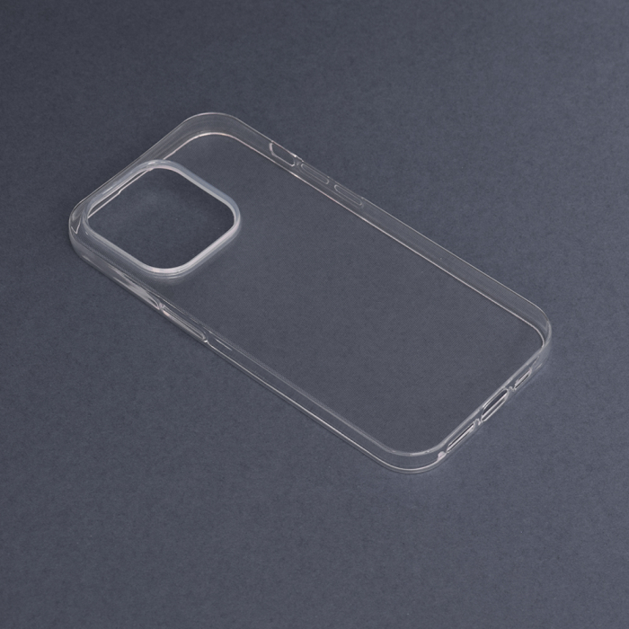 Husa Clear Silicone pentru iPhone 14 Pro, Transparent [2]