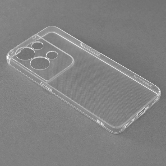 Husa Clear Silicone pentru OPPO Reno8 Pro, Transparent [2]