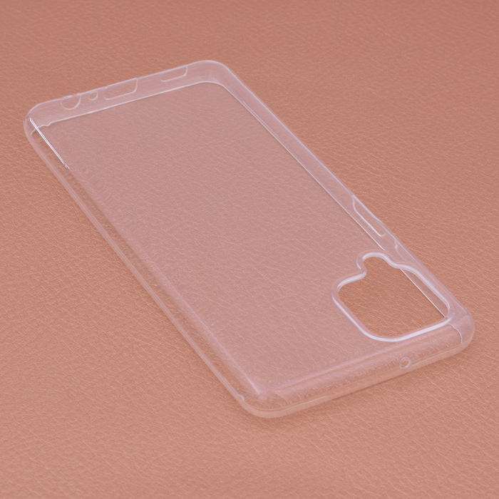 Husa Clear Silicone pentru Samsung Galaxy A12, Transparent [3]