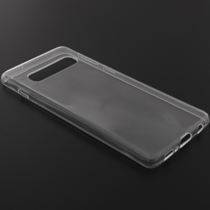 Husa Clear Silicone pentru Samsung Galaxy S10, Transparent [2]