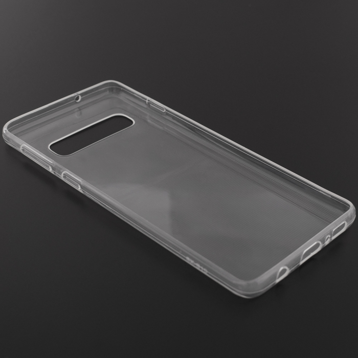Husa Clear Silicone pentru Samsung Galaxy S10+, Transparent [3]