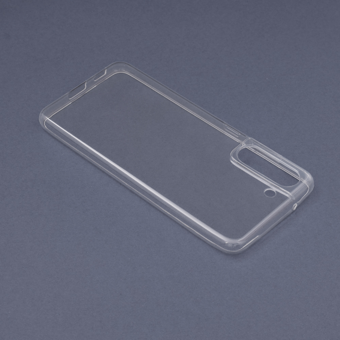 Husa Clear Silicone pentru Samsung Galaxy S21 FE, Transparent [3]