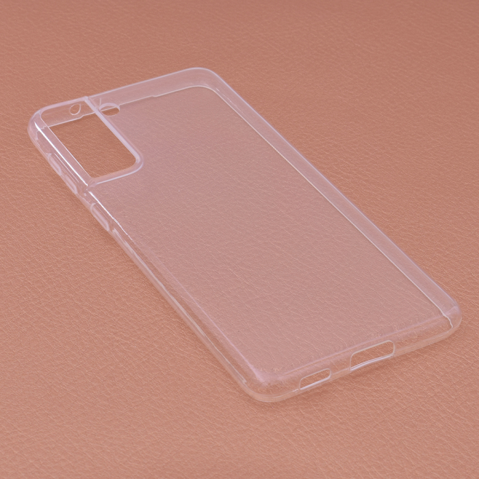 Husa Clear Silicone pentru Samsung Galaxy S21 Plus, Transparent [2]