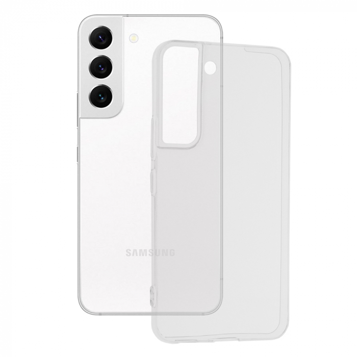 Husa Clear Silicone pentru Samsung Galaxy S22, Transparent [1]