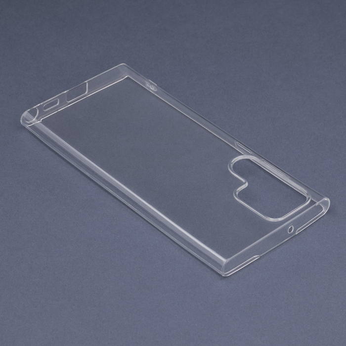 Husa Clear Silicone pentru Samsung Galaxy S22 Ultra, Transparent [3]