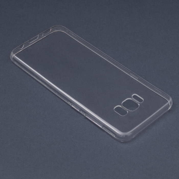 Husa Clear Silicone pentru Samsung Galaxy S8 Plus, Transparent [3]