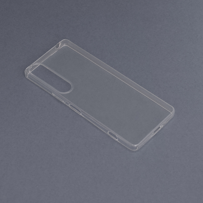 Husa Clear Silicone pentru Sony Xperia 1 IV, Transparent [2]