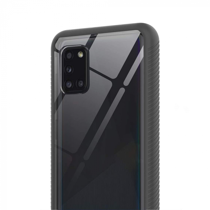 Husa Defense 360 + folie protectie pentru Samsung Galaxy A31, Negru [2]