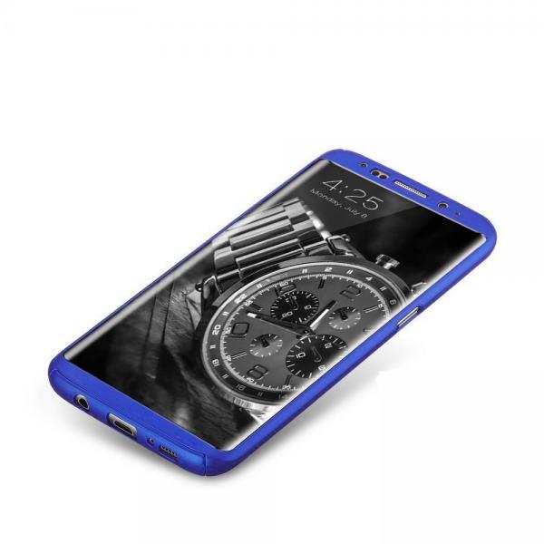 Husa Full Cover 360 Samsung Galaxy S8 Plus, Albastru [3]