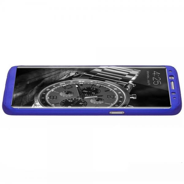 Husa Full Cover 360 Samsung Galaxy S8 Plus, Albastru [4]