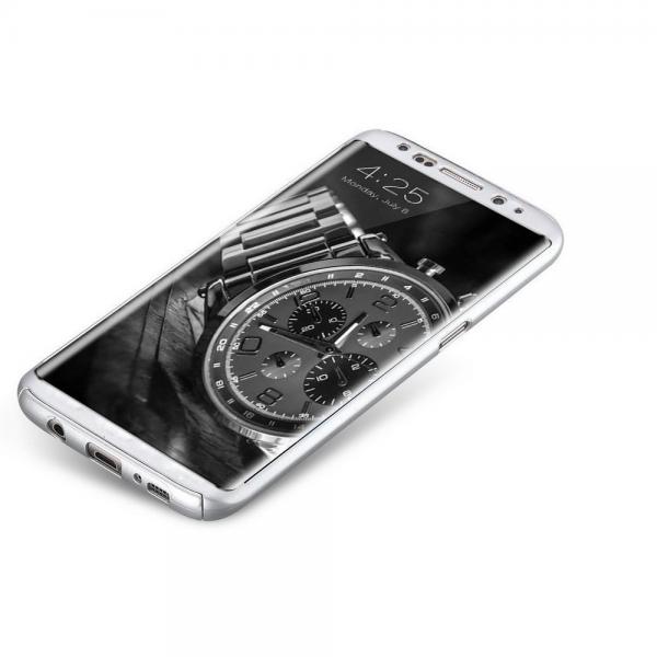 Husa Full Cover 360 Samsung Galaxy S8 Plus, Silver [3]