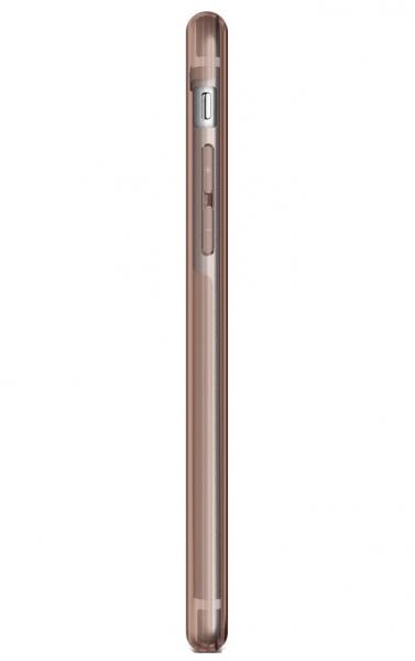 Husa Full TPU 360 (fata + spate) pentru Apple iPhone 6 / 6S, Rose Gold Transparent [4]