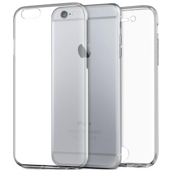 Husa Full TPU 360 (fata + spate) pentru Apple iPhone 6 / 6S, Transparent [1]