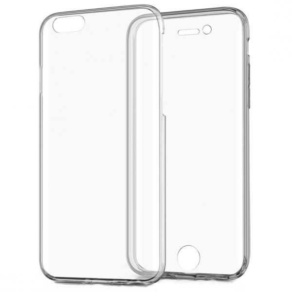 Husa Full TPU 360 (fata + spate) pentru Apple iPhone 6 Plus / 6S Plus, Transparent [2]