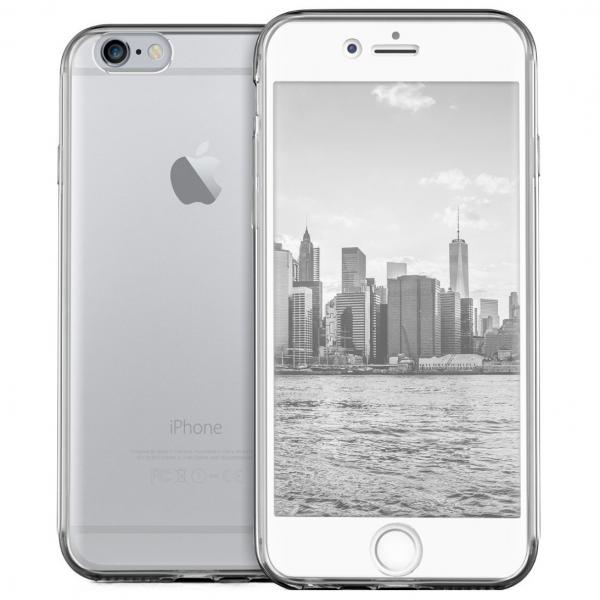 Husa Full TPU 360 (fata + spate) pentru Apple iPhone 6 Plus / 6S Plus, Transparent [1]