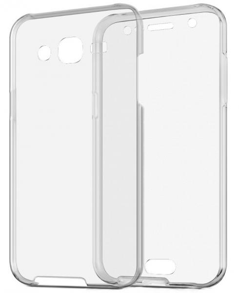 Husa Full TPU 360 (fata + spate) pentru Samsung Galaxy J5, Transparent [3]