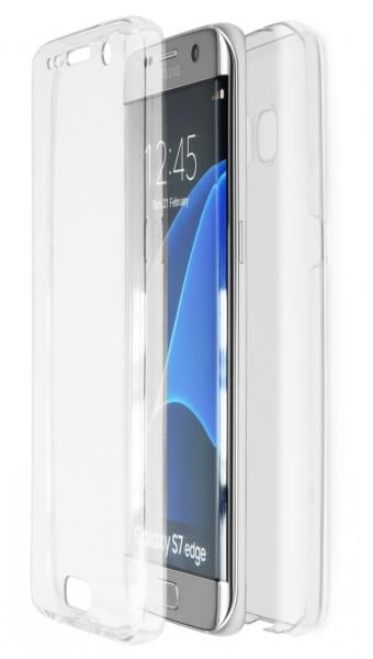 Husa Full TPU 360 (fata + spate) pentru Samsung Galaxy S7 Edge, Transparent [1]