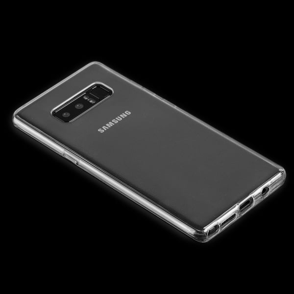 Husa Full TPU 360 (fata + spate) Samsung Galaxy Note 8, Transparent [4]