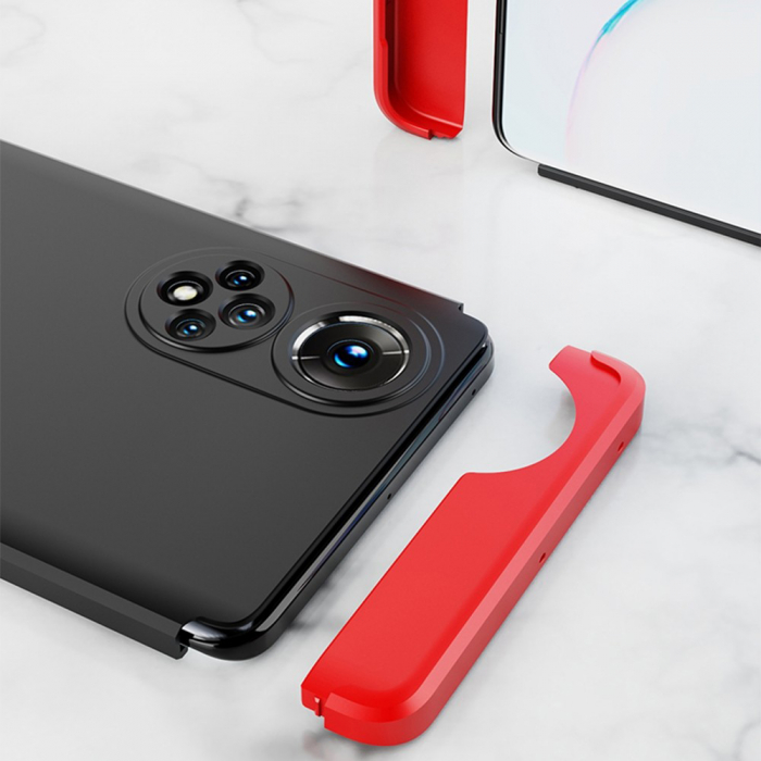 Husa GKK 360 + folie protectie pentru Huawei Nova 9, Negru [3]