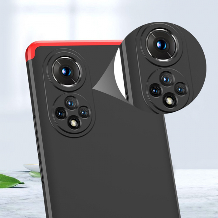 Husa GKK 360 + folie protectie pentru Huawei Nova 9, Negru [4]