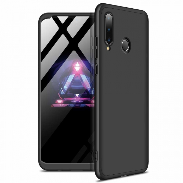 Husa GKK 360 + folie protectie pentru Huawei P40 Lite E, Negru [3]