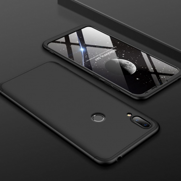 Husa GKK 360 + folie protectie pentru Huawei P40 Lite E, Negru [5]