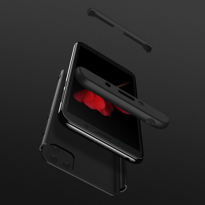 Husa GKK 360 + folie protectie pentru Huawei Y5P, Negru [2]