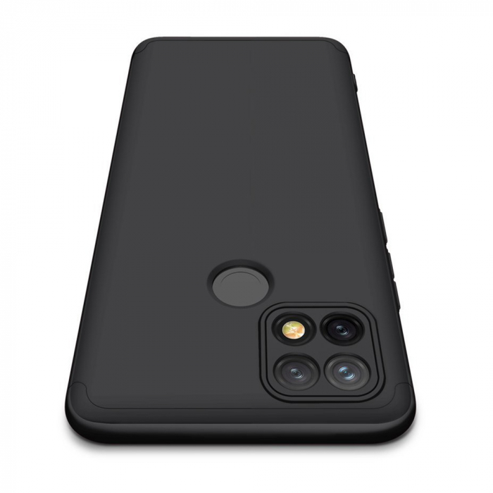 Husa GKK 360 + folie protectie pentru OPPO A15 / A15s, Negru [3]