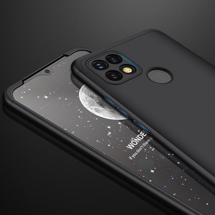 Husa GKK 360 + folie protectie pentru OPPO A15 / A15s, Negru [7]